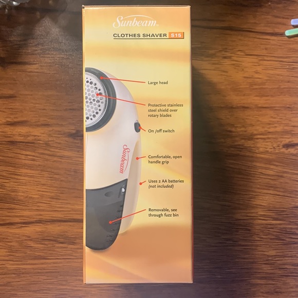‼️SALE‼️BRAND NEW Sunbeam S15 Clothes Shaver, Portable Travel Clothes Shaver - Picture 2 of 2